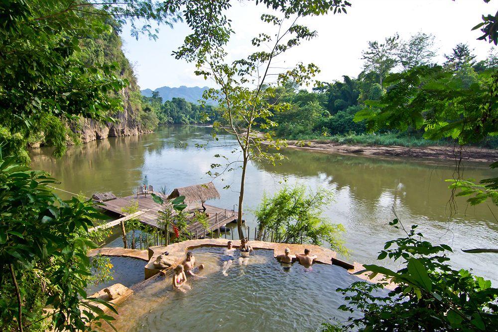 Ban Huai Maenam Noi Hintok River Camp מראה חיצוני תמונה