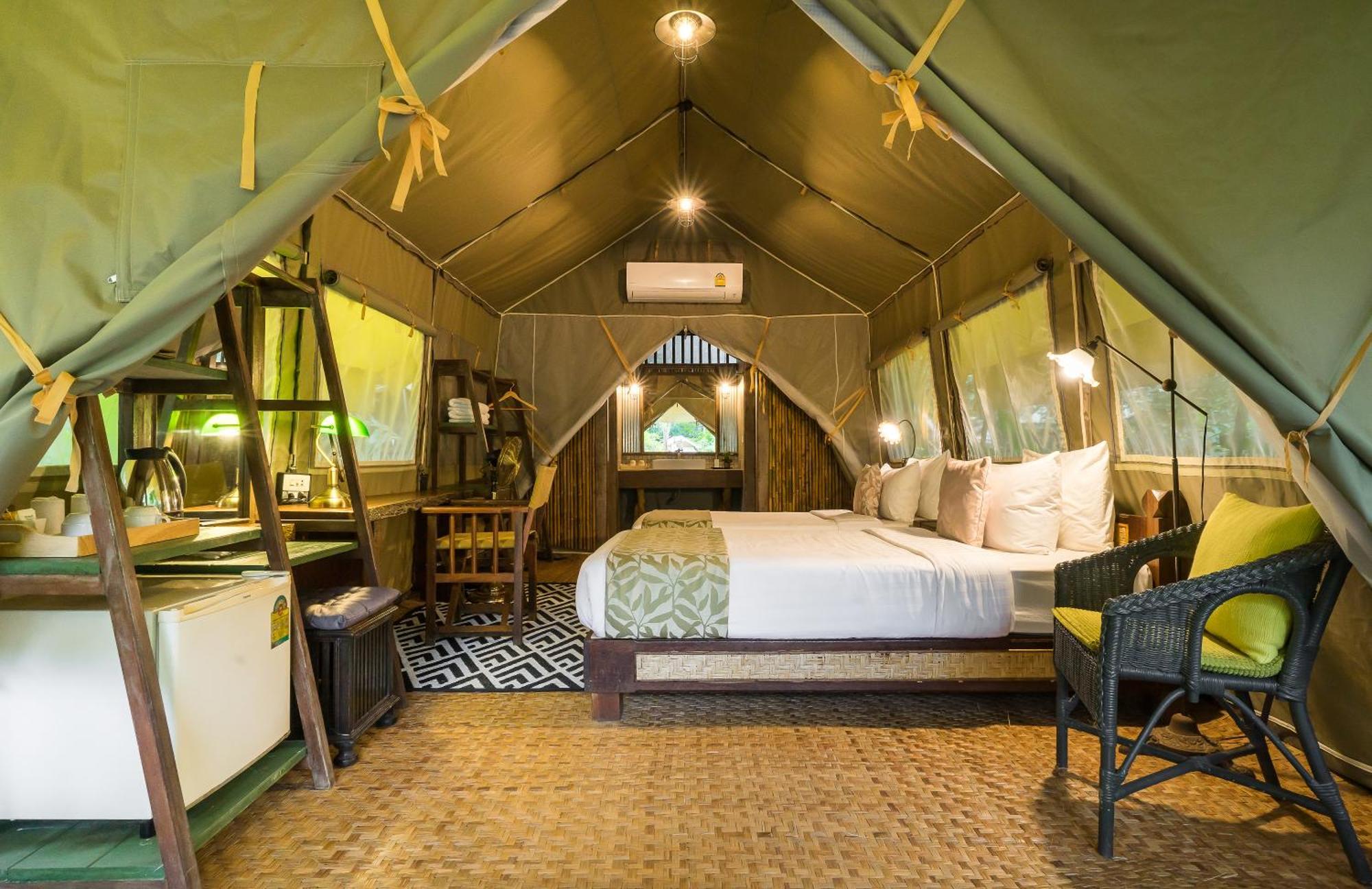 Ban Huai Maenam Noi Hintok River Camp מראה חיצוני תמונה