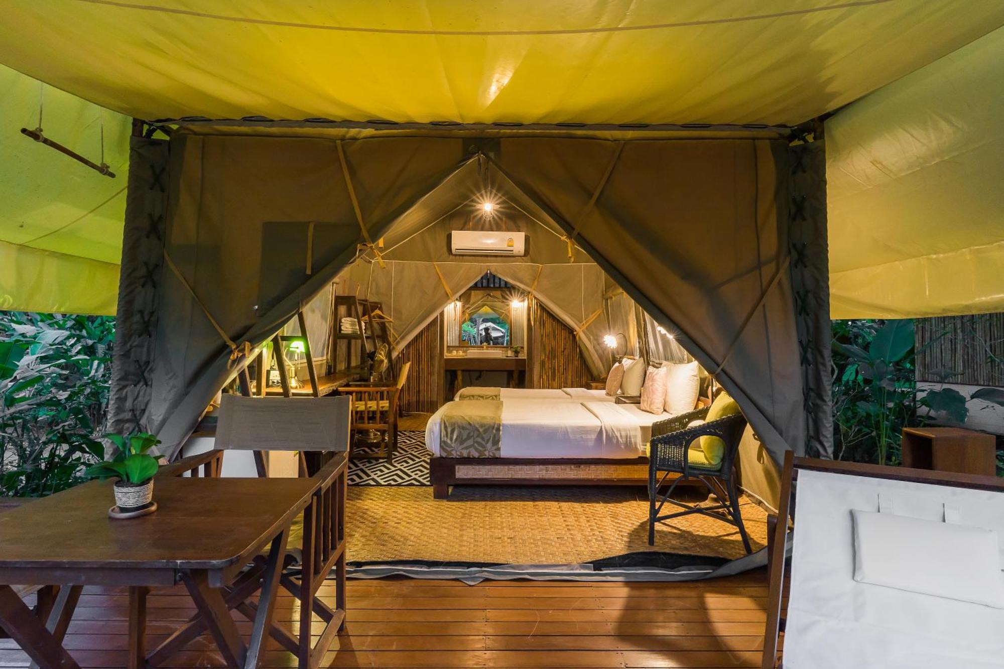 Ban Huai Maenam Noi Hintok River Camp מראה חיצוני תמונה
