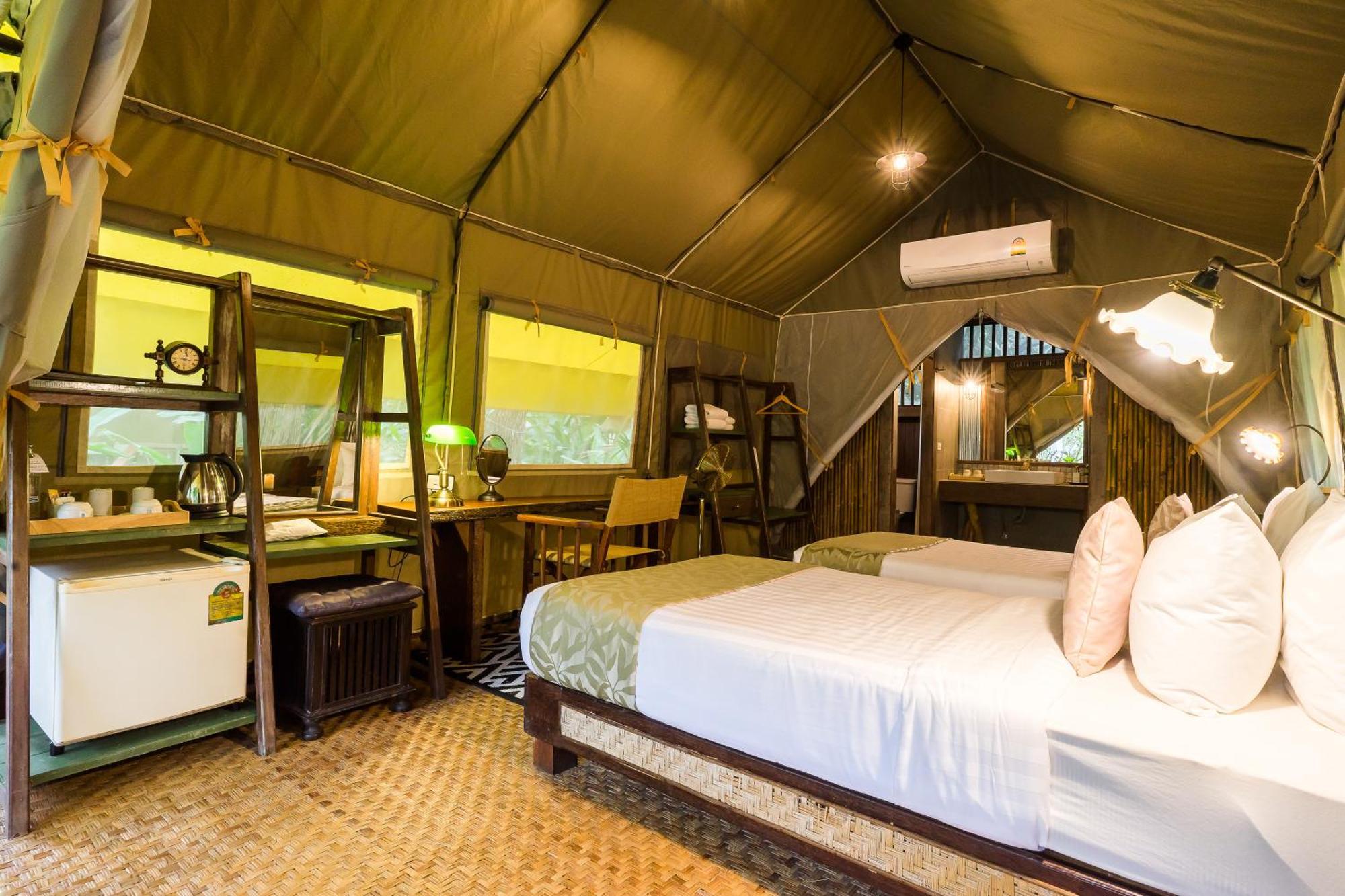 Ban Huai Maenam Noi Hintok River Camp מראה חיצוני תמונה