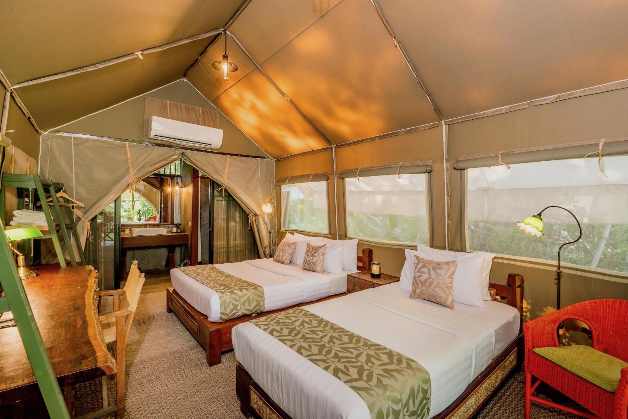 Ban Huai Maenam Noi Hintok River Camp מראה חיצוני תמונה