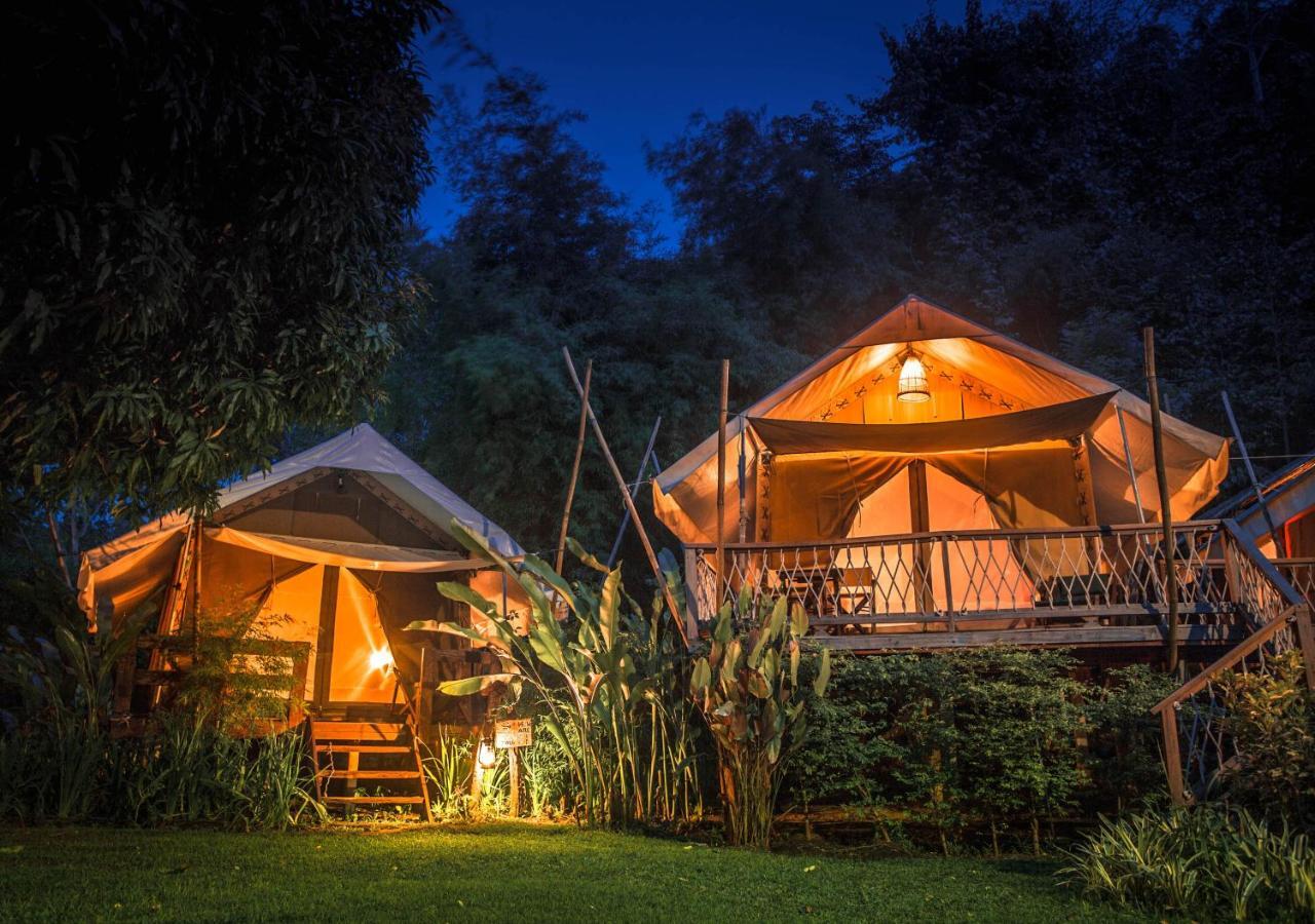 Ban Huai Maenam Noi Hintok River Camp מראה חיצוני תמונה