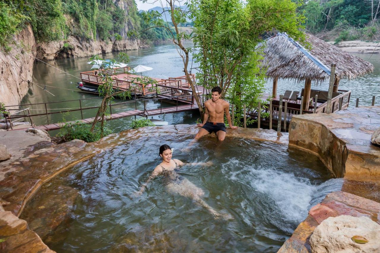 Ban Huai Maenam Noi Hintok River Camp מראה חיצוני תמונה